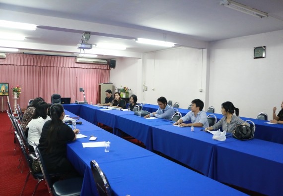 ภาพกิจกรรม คณะวิทยาศาสตร์และเทคโนโลยี จัดการประชุม เรื่อง ค่ายวิทยาศาสตร์โรงเรียนสาธิตฯ