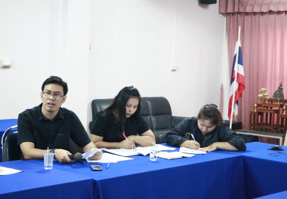 ภาพกิจกรรม คณะวิทยาศาสตร์และเทคโนโลยี จัดการประชุม เรื่อง ค่ายวิทยาศาสตร์โรงเรียนสาธิตฯ