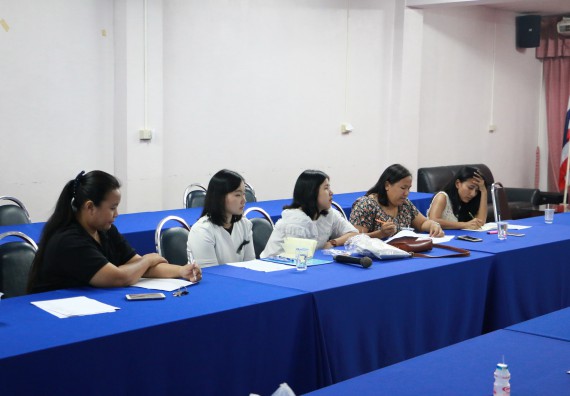 ภาพกิจกรรม คณะวิทยาศาสตร์และเทคโนโลยี จัดการประชุม เรื่อง ค่ายวิทยาศาสตร์โรงเรียนสาธิตฯ