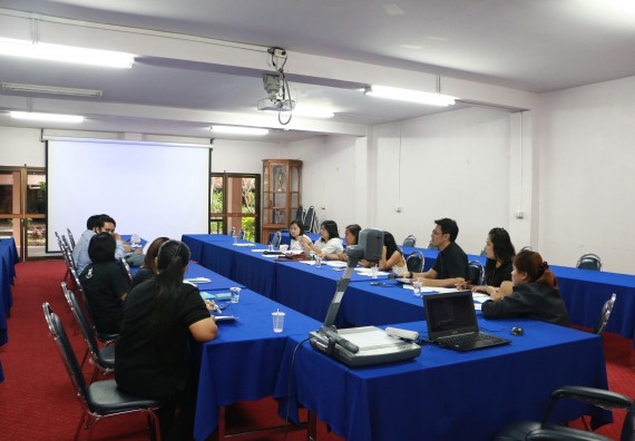 ภาพกิจกรรม คณะวิทยาศาสตร์และเทคโนโลยี จัดการประชุม เรื่อง ค่ายวิทยาศาสตร์โรงเรียนสาธิตฯ