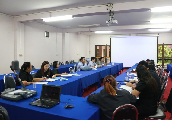 ภาพกิจกรรม คณะวิทยาศาสตร์และเทคโนโลยี จัดการประชุม เรื่อง ค่ายวิทยาศาสตร์โรงเรียนสาธิตฯ