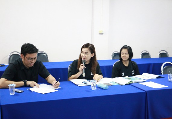 ภาพกิจกรรม คณะวิทยาศาสตร์และเทคโนโลยี จัดการประชุม เรื่อง ค่ายวิทยาศาสตร์โรงเรียนสาธิตฯ