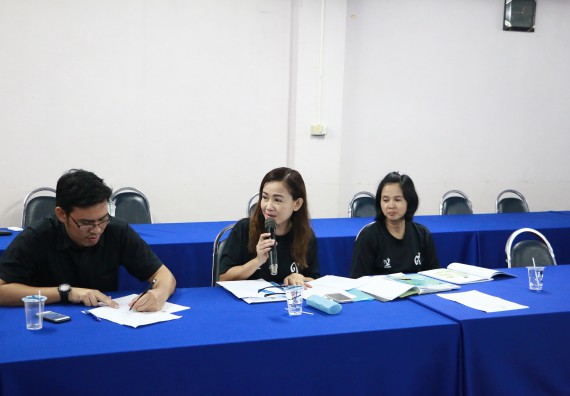 ภาพกิจกรรม คณะวิทยาศาสตร์และเทคโนโลยี จัดการประชุม เรื่อง ค่ายวิทยาศาสตร์โรงเรียนสาธิตฯ