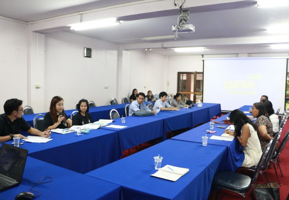 ภาพกิจกรรม คณะวิทยาศาสตร์และเทคโนโลยี จัดการประชุม เรื่อง ค่ายวิทยาศาสตร์โรงเรียนสาธิตฯ