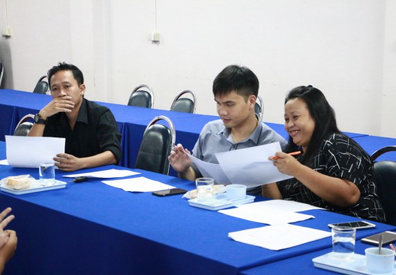 ภาพกิจกรรม คณะวิทยาศาสตร์และเทคโนโลยี สัมภาษณ์ทุนการศึกษา ปตท.สผ. จากทรัพย์ในดินสู่สินทางปัญญา รักษาสิ่งแวดล้อม ของคณะวิทยาศาสตร์และเทคโนโลยี ประจำปี 2560