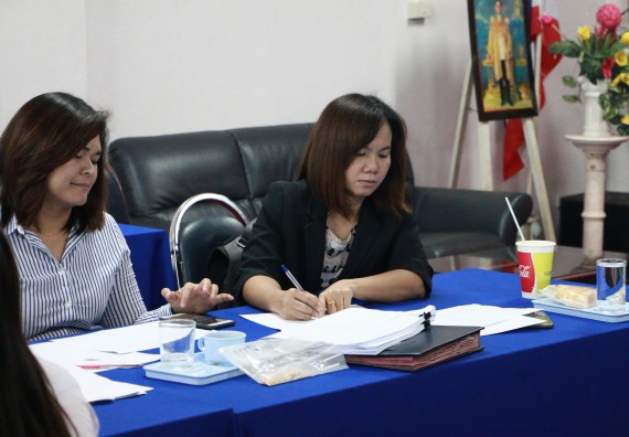 ภาพกิจกรรม คณะวิทยาศาสตร์และเทคโนโลยี สัมภาษณ์ทุนการศึกษา ปตท.สผ. จากทรัพย์ในดินสู่สินทางปัญญา รักษาสิ่งแวดล้อม ของคณะวิทยาศาสตร์และเทคโนโลยี ประจำปี 2560