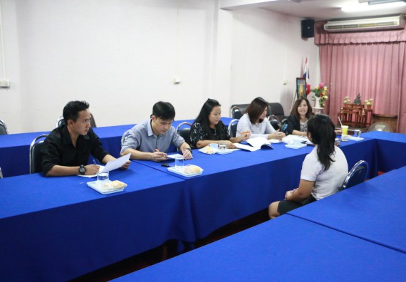 ภาพกิจกรรม คณะวิทยาศาสตร์และเทคโนโลยี สัมภาษณ์ทุนการศึกษา ปตท.สผ. จากทรัพย์ในดินสู่สินทางปัญญา รักษาสิ่งแวดล้อม ของคณะวิทยาศาสตร์และเทคโนโลยี ประจำปี 2560