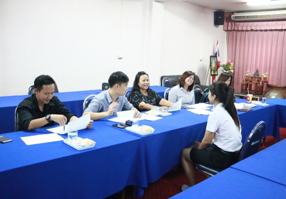 ภาพกิจกรรม คณะวิทยาศาสตร์และเทคโนโลยี สัมภาษณ์ทุนการศึกษา ปตท.สผ. จากทรัพย์ในดินสู่สินทางปัญญา รักษาสิ่งแวดล้อม ของคณะวิทยาศาสตร์และเทคโนโลยี ประจำปี 2560