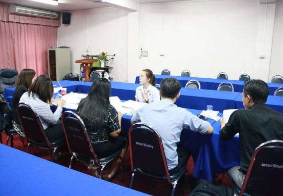 ภาพกิจกรรม คณะวิทยาศาสตร์และเทคโนโลยี สัมภาษณ์ทุนการศึกษา ปตท.สผ. จากทรัพย์ในดินสู่สินทางปัญญา รักษาสิ่งแวดล้อม ของคณะวิทยาศาสตร์และเทคโนโลยี ประจำปี 2560