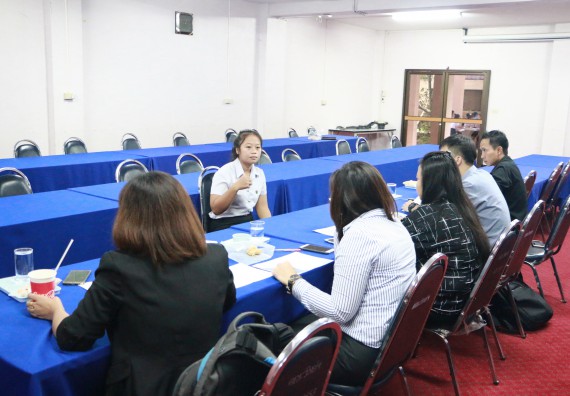 ภาพกิจกรรม คณะวิทยาศาสตร์และเทคโนโลยี สัมภาษณ์ทุนการศึกษา ปตท.สผ. จากทรัพย์ในดินสู่สินทางปัญญา รักษาสิ่งแวดล้อม ของคณะวิทยาศาสตร์และเทคโนโลยี ประจำปี 2560