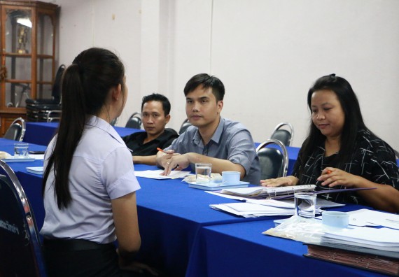 ภาพกิจกรรม คณะวิทยาศาสตร์และเทคโนโลยี สัมภาษณ์ทุนการศึกษา ปตท.สผ. จากทรัพย์ในดินสู่สินทางปัญญา รักษาสิ่งแวดล้อม ของคณะวิทยาศาสตร์และเทคโนโลยี ประจำปี 2560