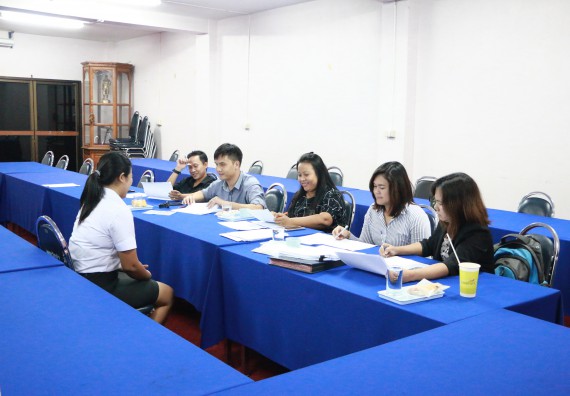 ภาพกิจกรรม คณะวิทยาศาสตร์และเทคโนโลยี สัมภาษณ์ทุนการศึกษา ปตท.สผ. จากทรัพย์ในดินสู่สินทางปัญญา รักษาสิ่งแวดล้อม ของคณะวิทยาศาสตร์และเทคโนโลยี ประจำปี 2560