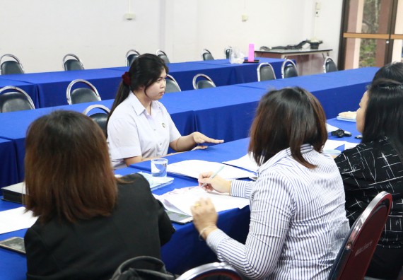 ภาพกิจกรรม คณะวิทยาศาสตร์และเทคโนโลยี สัมภาษณ์ทุนการศึกษา ปตท.สผ. จากทรัพย์ในดินสู่สินทางปัญญา รักษาสิ่งแวดล้อม ของคณะวิทยาศาสตร์และเทคโนโลยี ประจำปี 2560