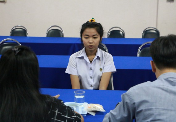 ภาพกิจกรรม คณะวิทยาศาสตร์และเทคโนโลยี สัมภาษณ์ทุนการศึกษา ปตท.สผ. จากทรัพย์ในดินสู่สินทางปัญญา รักษาสิ่งแวดล้อม ของคณะวิทยาศาสตร์และเทคโนโลยี ประจำปี 2560