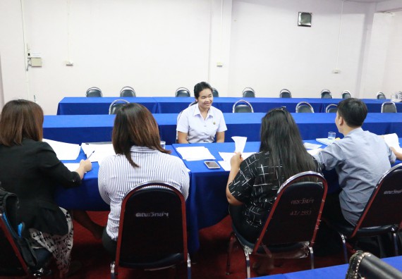 ภาพกิจกรรม คณะวิทยาศาสตร์และเทคโนโลยี สัมภาษณ์ทุนการศึกษา ปตท.สผ. จากทรัพย์ในดินสู่สินทางปัญญา รักษาสิ่งแวดล้อม ของคณะวิทยาศาสตร์และเทคโนโลยี ประจำปี 2560