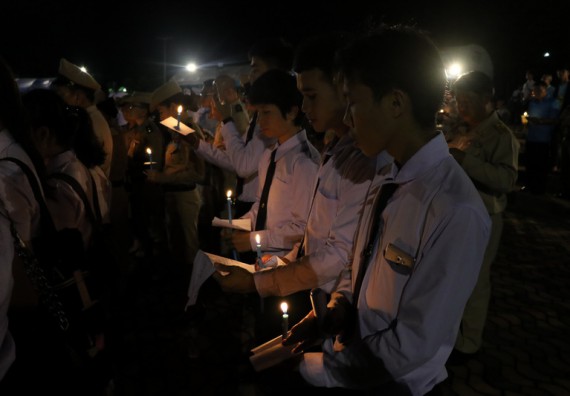 ภาพกิจกรรม คณะวิทยาศาสตร์และเทคโนโลยี เข้าร่วมกิจกรรมแอโรบิกรวมพลคนรักแม่ 12 สิงหา