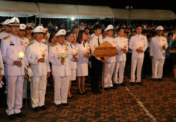 ภาพกิจกรรม คณะวิทยาศาสตร์และเทคโนโลยี เข้าร่วมกิจกรรมแอโรบิกรวมพลคนรักแม่ 12 สิงหา