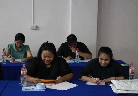 ภาพกิจกรรม คณะวิทยาศาสตร์และเทคโนโลยี เข้าร่วมกิจกรรมกำกับติดตามการดำเนินงานตามองค์ประกอบการประกันคุณภาพการศึกษาของหลักสูตรและคณะ ภาคการศึกษาที่ 1/2560