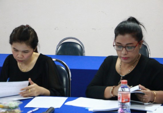 ภาพกิจกรรม คณะวิทยาศาสตร์และเทคโนโลยี เข้าร่วมกิจกรรมกำกับติดตามการดำเนินงานตามองค์ประกอบการประกันคุณภาพการศึกษาของหลักสูตรและคณะ ภาคการศึกษาที่ 1/2560