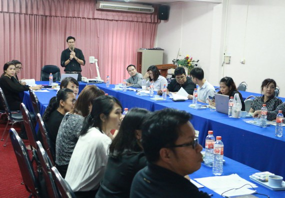 ภาพกิจกรรม คณะวิทยาศาสตร์และเทคโนโลยี เข้าร่วมกิจกรรมกำกับติดตามการดำเนินงานตามองค์ประกอบการประกันคุณภาพการศึกษาของหลักสูตรและคณะ ภาคการศึกษาที่ 1/2560