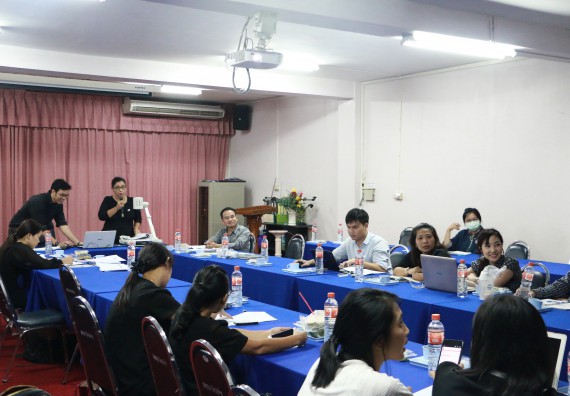 ภาพกิจกรรม คณะวิทยาศาสตร์และเทคโนโลยี เข้าร่วมกิจกรรมกำกับติดตามการดำเนินงานตามองค์ประกอบการประกันคุณภาพการศึกษาของหลักสูตรและคณะ ภาคการศึกษาที่ 1/2560