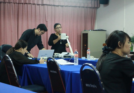 ภาพกิจกรรม คณะวิทยาศาสตร์และเทคโนโลยี เข้าร่วมกิจกรรมกำกับติดตามการดำเนินงานตามองค์ประกอบการประกันคุณภาพการศึกษาของหลักสูตรและคณะ ภาคการศึกษาที่ 1/2560