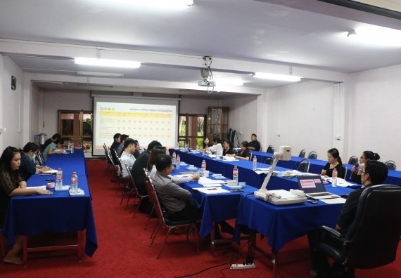 ภาพกิจกรรม คณะวิทยาศาสตร์และเทคโนโลยี เข้าร่วมกิจกรรมกำกับติดตามการดำเนินงานตามองค์ประกอบการประกันคุณภาพการศึกษาของหลักสูตรและคณะ ภาคการศึกษาที่ 1/2560