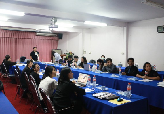 ภาพกิจกรรม คณะวิทยาศาสตร์และเทคโนโลยี เข้าร่วมกิจกรรมกำกับติดตามการดำเนินงานตามองค์ประกอบการประกันคุณภาพการศึกษาของหลักสูตรและคณะ ภาคการศึกษาที่ 1/2560