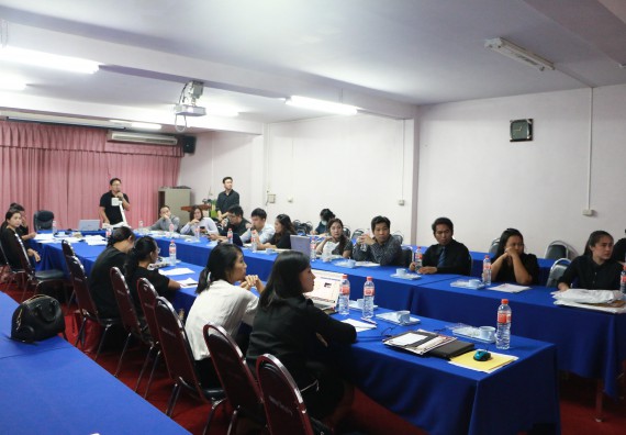 ภาพกิจกรรม คณะวิทยาศาสตร์และเทคโนโลยี เข้าร่วมกิจกรรมกำกับติดตามการดำเนินงานตามองค์ประกอบการประกันคุณภาพการศึกษาของหลักสูตรและคณะ ภาคการศึกษาที่ 1/2560