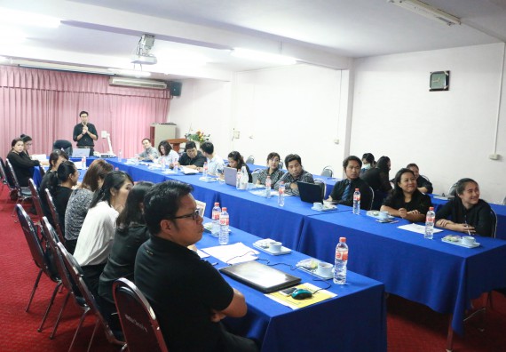 ภาพกิจกรรม คณะวิทยาศาสตร์และเทคโนโลยี เข้าร่วมกิจกรรมกำกับติดตามการดำเนินงานตามองค์ประกอบการประกันคุณภาพการศึกษาของหลักสูตรและคณะ ภาคการศึกษาที่ 1/2560