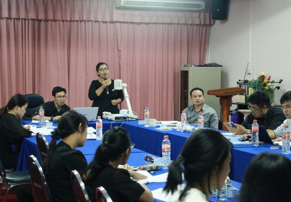 ภาพกิจกรรม คณะวิทยาศาสตร์และเทคโนโลยี เข้าร่วมกิจกรรมกำกับติดตามการดำเนินงานตามองค์ประกอบการประกันคุณภาพการศึกษาของหลักสูตรและคณะ ภาคการศึกษาที่ 1/2560