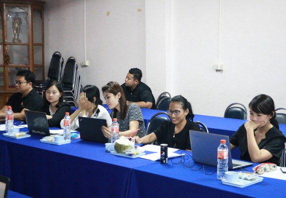 ภาพกิจกรรม คณะวิทยาศาสตร์และเทคโนโลยี เข้าร่วมกิจกรรมกำกับติดตามการดำเนินงานตามองค์ประกอบการประกันคุณภาพการศึกษาของหลักสูตรและคณะ ภาคการศึกษาที่ 1/2560