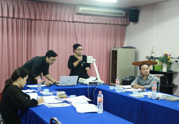 ภาพกิจกรรม คณะวิทยาศาสตร์และเทคโนโลยี เข้าร่วมกิจกรรมกำกับติดตามการดำเนินงานตามองค์ประกอบการประกันคุณภาพการศึกษาของหลักสูตรและคณะ ภาคการศึกษาที่ 1/2560