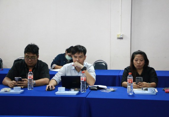 ภาพกิจกรรม คณะวิทยาศาสตร์และเทคโนโลยี เข้าร่วมกิจกรรมกำกับติดตามการดำเนินงานตามองค์ประกอบการประกันคุณภาพการศึกษาของหลักสูตรและคณะ ภาคการศึกษาที่ 1/2560