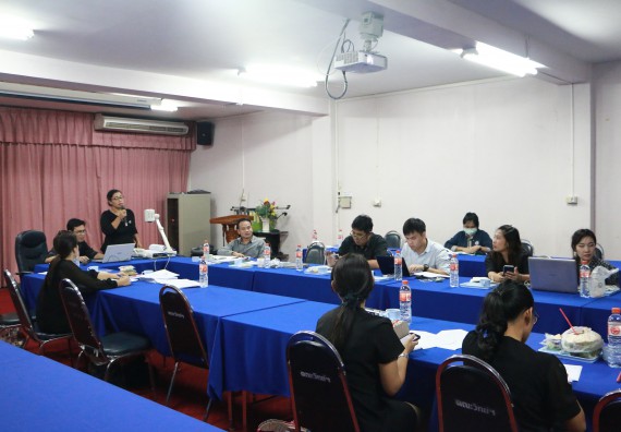 ภาพกิจกรรม คณะวิทยาศาสตร์และเทคโนโลยี เข้าร่วมกิจกรรมกำกับติดตามการดำเนินงานตามองค์ประกอบการประกันคุณภาพการศึกษาของหลักสูตรและคณะ ภาคการศึกษาที่ 1/2560