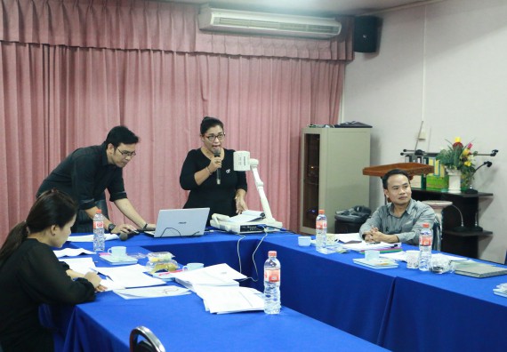 ภาพกิจกรรม คณะวิทยาศาสตร์และเทคโนโลยี เข้าร่วมกิจกรรมกำกับติดตามการดำเนินงานตามองค์ประกอบการประกันคุณภาพการศึกษาของหลักสูตรและคณะ ภาคการศึกษาที่ 1/2560