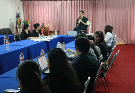 ภาพกิจกรรม คณะวิทยาศาสตร์และเทคโนโลยี เข้าร่วมกิจกรรมกำกับติดตามการดำเนินงานตามองค์ประกอบการประกันคุณภาพการศึกษาของหลักสูตรและคณะ ภาคการศึกษาที่ 1/2560