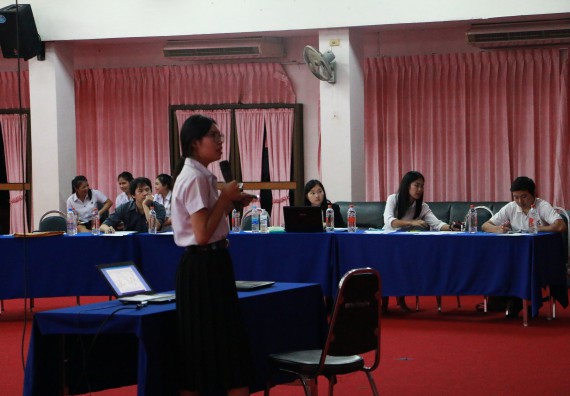 ภาพกิจกรรม โปรแกรมวิชาเคมี จัดกิจกรรมการนำเสนอผลงานวิจัยทางเคมี