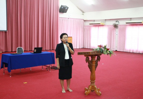 ภาพกิจกรรม โปรแกรมวิชาเคมี จัดกิจกรรมการนำเสนอผลงานวิจัยทางเคมี