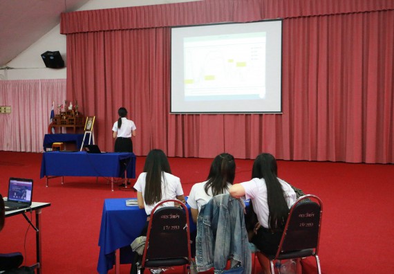 ภาพกิจกรรม โปรแกรมวิชาเคมี จัดกิจกรรมการนำเสนอผลงานวิจัยทางเคมี