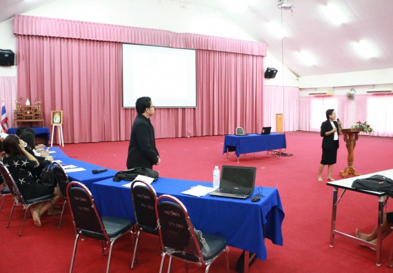 ภาพกิจกรรม โปรแกรมวิชาเคมี จัดกิจกรรมการนำเสนอผลงานวิจัยทางเคมี