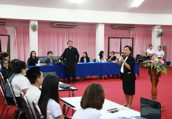 ภาพกิจกรรม โปรแกรมวิชาเคมี จัดกิจกรรมการนำเสนอผลงานวิจัยทางเคมี