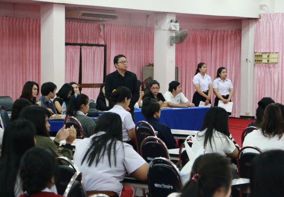 ภาพกิจกรรม โปรแกรมวิชาเคมี จัดกิจกรรมการนำเสนอผลงานวิจัยทางเคมี