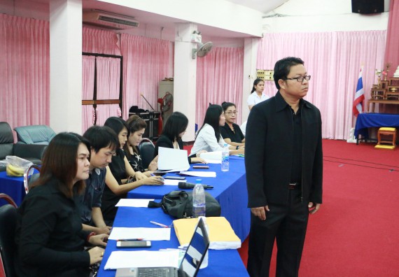 ภาพกิจกรรม โปรแกรมวิชาเคมี จัดกิจกรรมการนำเสนอผลงานวิจัยทางเคมี