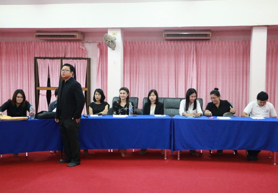 ภาพกิจกรรม โปรแกรมวิชาเคมี จัดกิจกรรมการนำเสนอผลงานวิจัยทางเคมี