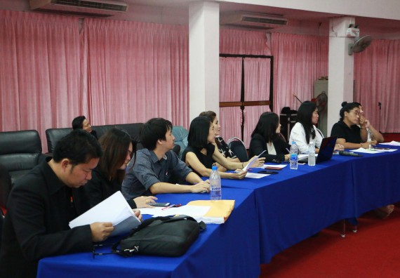 ภาพกิจกรรม โปรแกรมวิชาเคมี จัดกิจกรรมการนำเสนอผลงานวิจัยทางเคมี