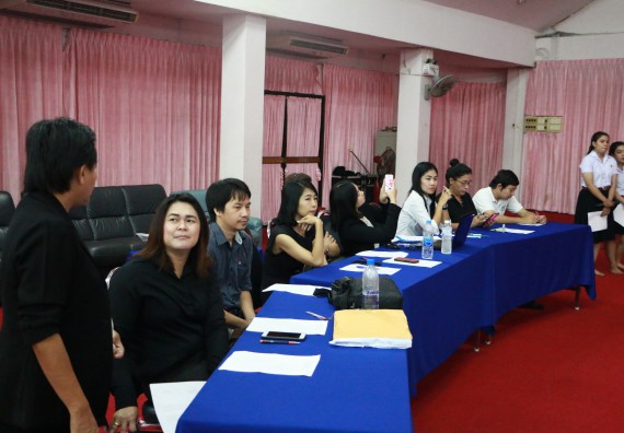 ภาพกิจกรรม โปรแกรมวิชาเคมี จัดกิจกรรมการนำเสนอผลงานวิจัยทางเคมี