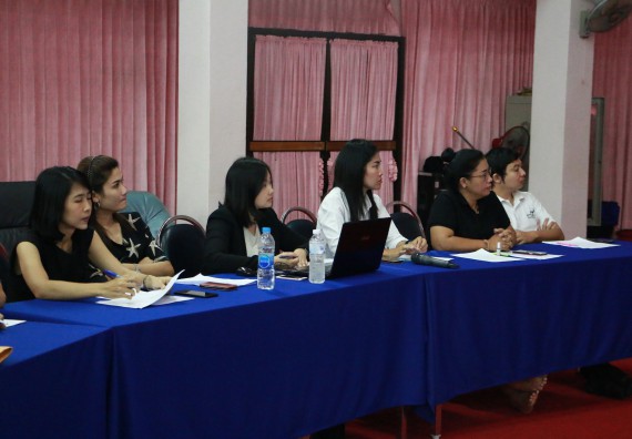 ภาพกิจกรรม โปรแกรมวิชาเคมี จัดกิจกรรมการนำเสนอผลงานวิจัยทางเคมี