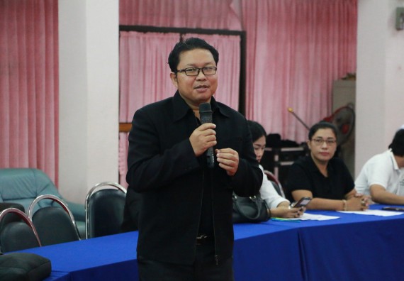 ภาพกิจกรรม โปรแกรมวิชาเคมี จัดกิจกรรมการนำเสนอผลงานวิจัยทางเคมี