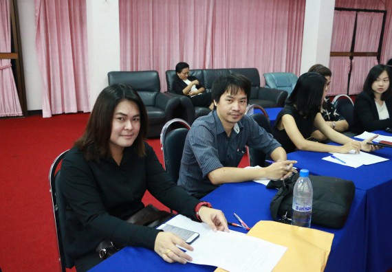 ภาพกิจกรรม โปรแกรมวิชาเคมี จัดกิจกรรมการนำเสนอผลงานวิจัยทางเคมี